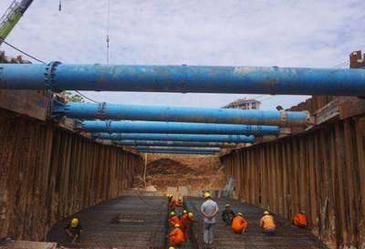 精工筑基石，活水润椰城——中铁四局海口地下综合管廊桩基与输水管道工程施工纪实